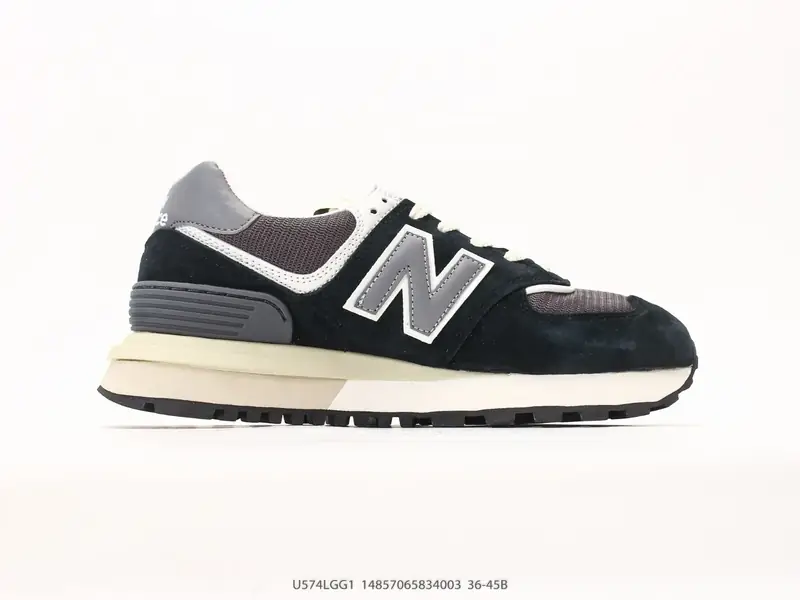New Balance NB574 低帮复古休闲慢跑鞋 #毛边牛仔面料 ENCAP缓震 U574LGG1 #14857065834003